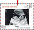 Pregnancy Announcement Christmas Ornament Sonogram Photo Frame Keepsake with Ribbon Baby Coming
