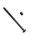 cSeao 10-Pack M6 70mm Black Socket Cap Screws and Barrel Nuts Set for Furniture Crib Chairs Baby Bed