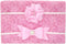 Newborn Baby Lace Wrap Blanket and 2 pcs Beads Headband, Baby Photography Props (T1) (Pink)