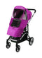Manito Elegance Beta Stroller Weather Shield/Rain Cover - Purple