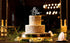 Mr & Mrs Cake Topper, Silver Glitter Wedding Decor for Anniversary and Bridal Shower Cake, Rustic Chic Bride and Groom