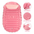 SHXKUAN 0-5 Inflatable Baby Bathtub Infant Anti-Slip Bath Seat Pool with Air Pump Travel Camping Portable Toddler Bath
