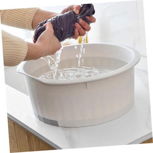 LIFKOME 1 Set Set Foot Soaking Tub Washing Clothes Laundry Travel Collapsible Foot Soak Tub Baby Sink Newborn Clothes