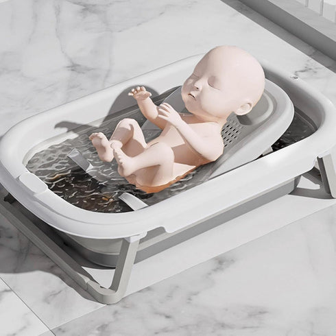 Generic Counters Counter Multifunctional Infant Bath Basin, Lying Down Shower Tub for Home Use on or Bathtubs, Quick