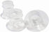 MOMOJIA Flange Inserts 17/19/21/24 mm Collection Breast Pump Horn Caliber Size Converter