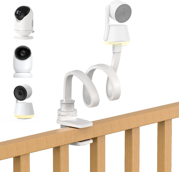 Dr.Care Baby Monitor Mount, Universal Adjustable Baby Camera Holder Clip Mount, Compatible