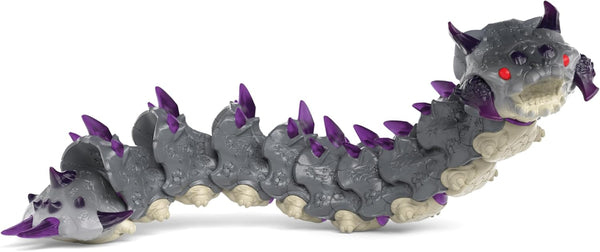 schleich Eldrador Creatures - 10 Shadow Worm Action Figure with Movable Body