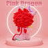 HONLANCH Animal Pink Dragon Micro Building Blocks Set - 13500PCS Gift for Adults and Kids