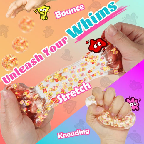 PM001 WATERELF Play Putty Slime for Kids, Fidget Sensory Artistic Therapy Putty Toys for Boys Girls Adults, Stress