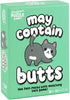 Professor PUZZLE May Contain Butts - Fast-paced Butt-matching Card Game