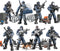 8 PCS Building Block City Policeman Action Mini-Figures with Military Weapons Accessories, SWAT Model Toys for Boys