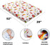Jola's House 2 Pack Farm Animals Crib Sheets Neutral Newborn Nursery Farmhouse Standard Crib Fitted Sheet for Unisex