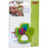 HABA Lucky Shamrock Safe Silicone Teether and Grasping Toy for Babies 6 Months and Up - Dishwasher Safe