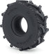 MOHERO 4PCS 1.0" Soft Mud Terrain Rubber Tyre 1.0 Wheel Tires for 1/24 Axial SCX24 Bronco Gladiator Deadbolt RC Crawler Car Upgrade (62mm)