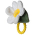 5-Inches, Mary Meyer Sweet Soothie Soft Baby Rattle with Teether Ring, Daisy