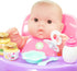14" Set 2+, JC Toys - Lots to Love Babies Doll and High Chair | Feeding Gift and Accessories | Posable & Waterproof |