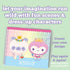 Craft-tastic Sticker It Up! Reusable Sticker Book for Kids with 750+ Repositionable Stickers on 8 Scene Pages