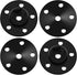 MOHERO Alloy Wheel Hex Hub Adapters - 12mm for 1/10 Tamiya Clod Buster, Axial Wraith/TXT Tires
