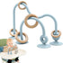 High Chair Suction Baby Sensory Teething Chew Toys for Infant Toddlers 6-24 Months, Food Grade Silicone Teether with
