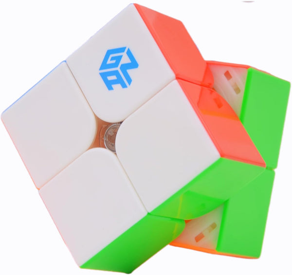 Bukefuno GAN 251 M Leap UV 2x2 Magnetic Cube, Gans Mini Speed Puzzle, Stickerless Magnets