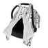 Hcpwzrf Patriotic Stars Distressed Wood Baby Car Seat Cover & Nursing Cover -