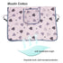 Summer, Car seat Covers for Babies, Infant Carseat Canopy for Newborn Carrier, kick Proof Yet Anti-Slip Design, Muslin