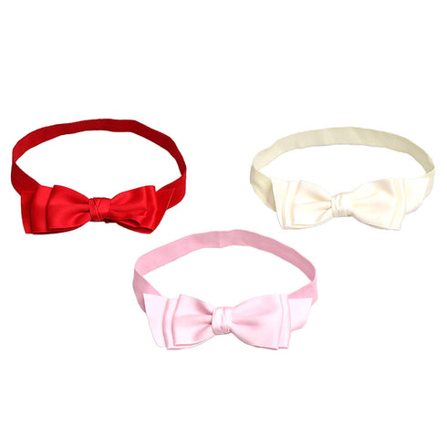 Onedor Baby Turban Knotted Elastic Headbands, Wrap Hair Accessories for Infant, Toddler, Newborn Girls