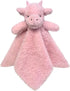 Baby Pink Dragon Soft Stuffed Animal Security Blanket, Plush Dinosaur Lovey for Newborns and Toddlers