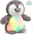 Houwsbaby 12'' LED Light Up Penguin Stuffed Animal Plush Toy for Kids