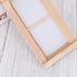 TOYANDONA Mini Toys 2 Pieces Windows Wooden Miniature Scene Doll Home Craft Ornament Doll House Furniture