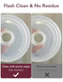 Momcozy 30 Count, Natural Breast Pump Wipes for Parts Cleaning On-The-go, Flash Clean & Resealable