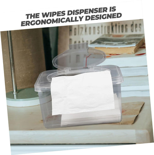 OUNONA Wipe Dispenser Refillable Wipes Holder for Nursery Elegant for Home Decor Convenient Wide Mouth Design