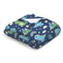 Dinosaur Rainbow Baby Blanket, Cartoon Dino Sun Stars Cactus Mountain, Soft Flannel Receiving Blanket 30x40