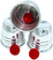 Magic Cups and Balls - Professional Performance Grade Polished Aluminum Cups and Knitted Balls Included