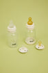 2-Pack, 5 Oz, 0+ -150ml (Pack 2) BIBS Baby Bottles Round Silicone Nipple, Anti-Colic System for Gas Reduction.