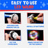 Toysery Magic Wand - Spinning Light Up Toy for Kids, LED Wand for Boys and Girls, Autism Sensory Toy