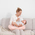 Plush Dot Nursing Pillow Cover for Breastfeeding - Light Pink