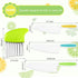 Set Suhctuptx Kids Kitchen Knives, Nylon Toddler Knife with Crinkle Cutter, Kid Safe Knife for Real Cooking, Toddlers