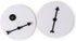 12 Board Game Arrow Spinners, Family Games Accessories - Blank DIY Gaming Spinners, Create Your Own - Replacement