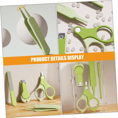 Set Levemolo Nail Clipper and Newborn Nail Kit for Babies, Fingernail Clipper with Portable Design, Safe Grooming Tool