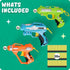 6 Pack Mini Foam Dart-Firing Blasters - Micro Toy Guns with 36 Darts, Nerf Compatible Bulk Party Favors for Kids