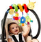 Car Seat & Stroller Toy_Infant Toys Baby Sensory Interaction Cartoon Toys with