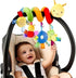 Car Seat & Stroller Toy_Infant Toys Baby Sensory Interaction Cartoon Toys with