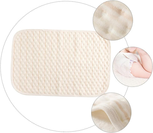 Reusable Baby Changing Pad with Natural Cotton and TPU Layer - SUPVOX