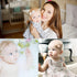 10 PCS Handmade Baby Girl Headbands and Bows, Soft Elastic Nylon Hairbands Hair Accessories for Infant Toddler