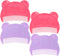 Toyvian Bear Shaped Baby Hair Comb Set - Infant Scalp Brush for