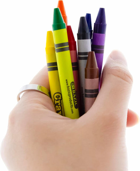 64 BAZIC Ct. Premium Quality Color Crayon