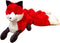 Tiny Heart Simulation Nine-tailed Fox Plush Toy, 10.23inch Soft Cute Stuffed Animal for Kids