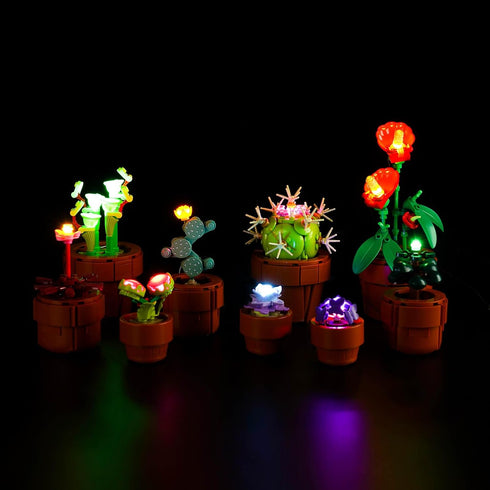 LED Lighting Kit for Lego 10329 Icons Tiny Plants Building Kit - Lights Only, No Building Block Model