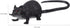 Toyvian 16 Pcs Fake Rats - Realistic Mouse Models Halloween Rats Trick Prank Toys, Spooky Miniature Rats Figurines